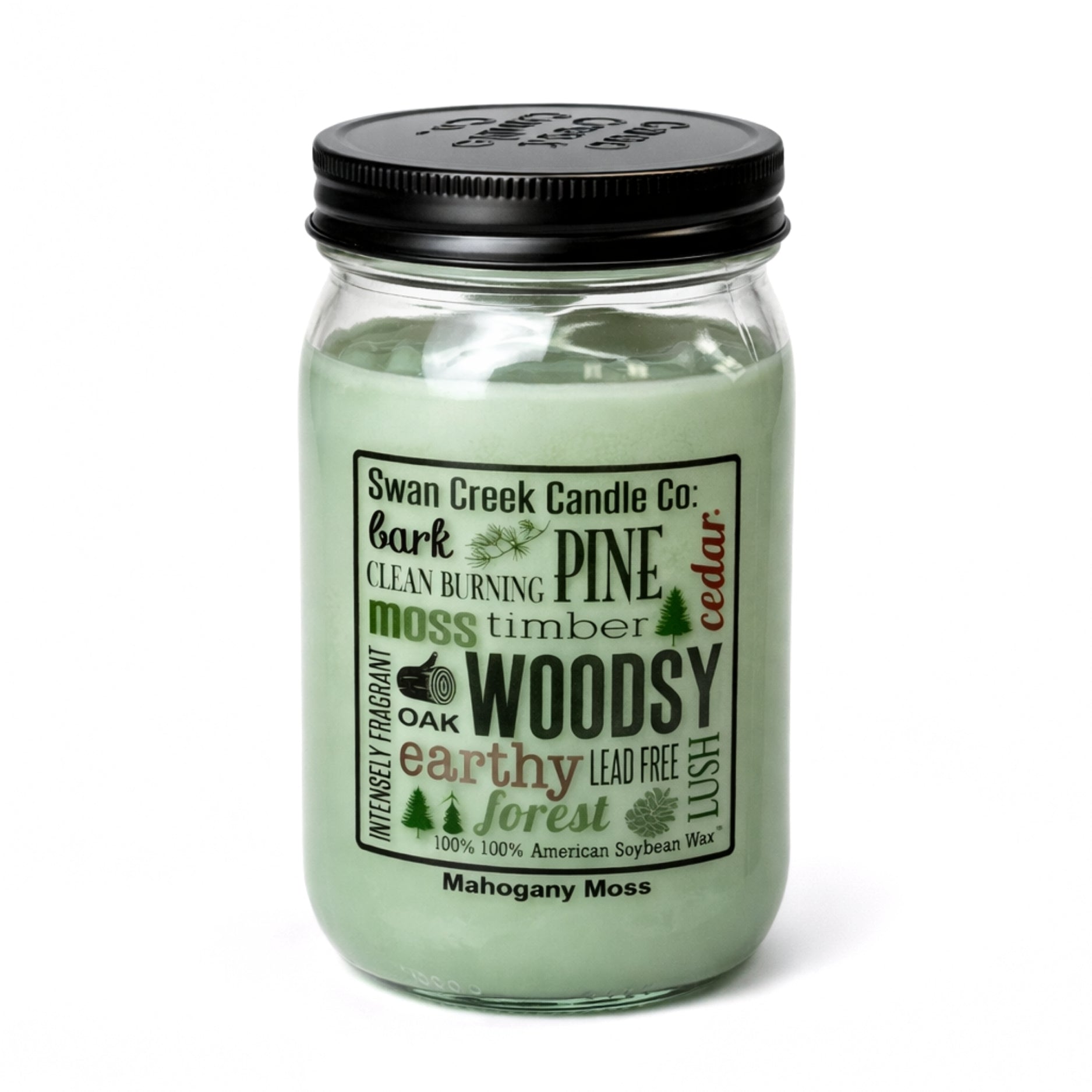Mahogany Moss Pantry Jar Soy Candle