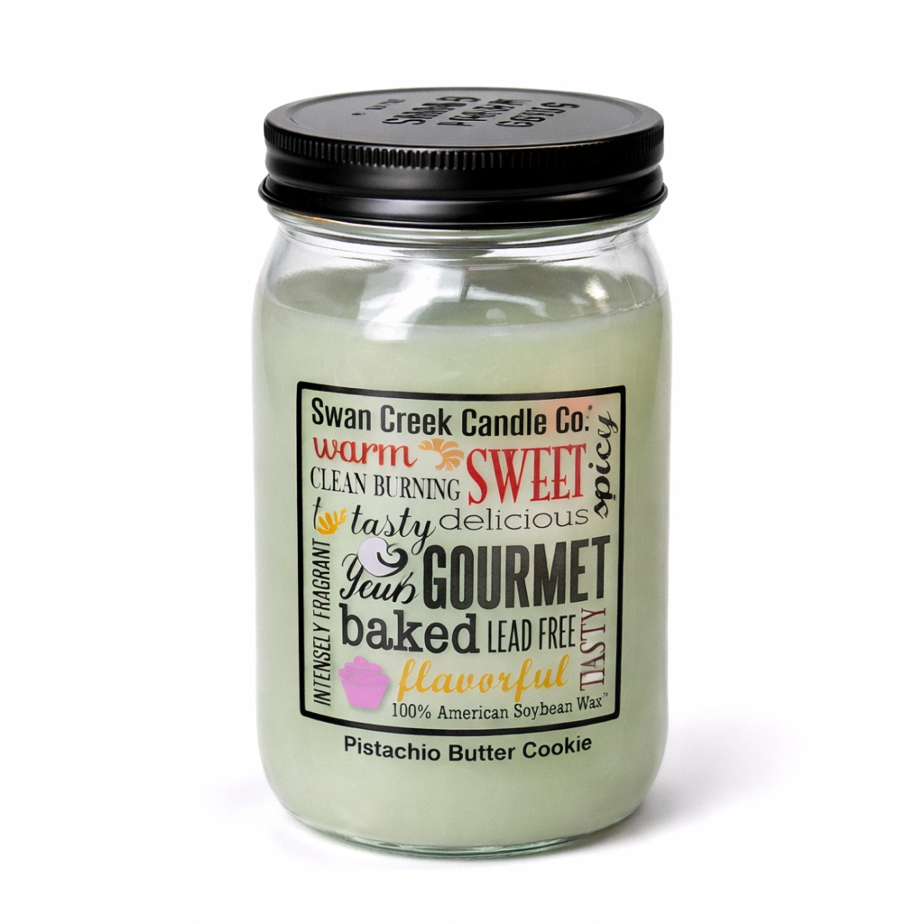 Pistachio Butter Cookie Pantry Jar Soy Candle