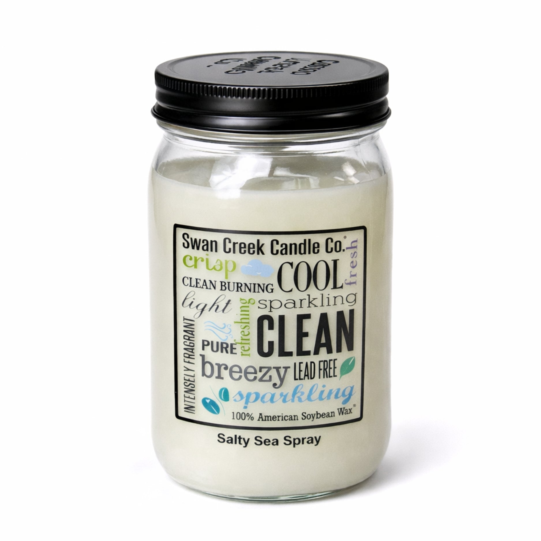 Salty Sea Spray Pantry Jar Soy Candle