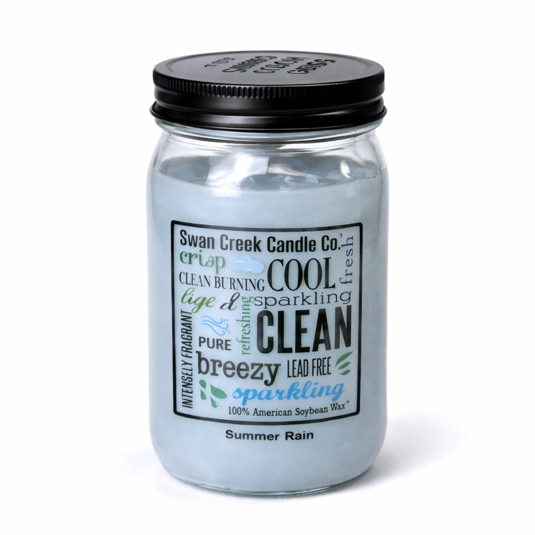 Summer Rain Pantry Jar Soy Candle